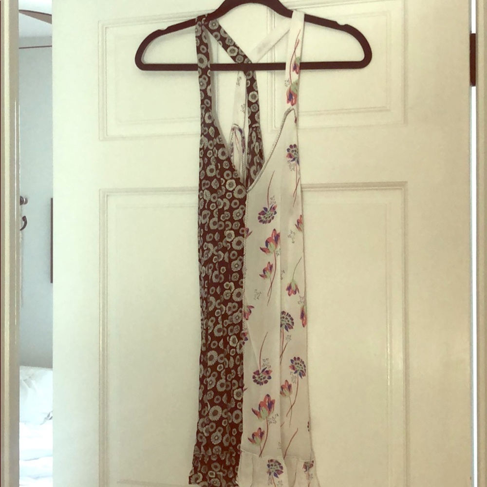 Free People Bohemian Two-toned Dress